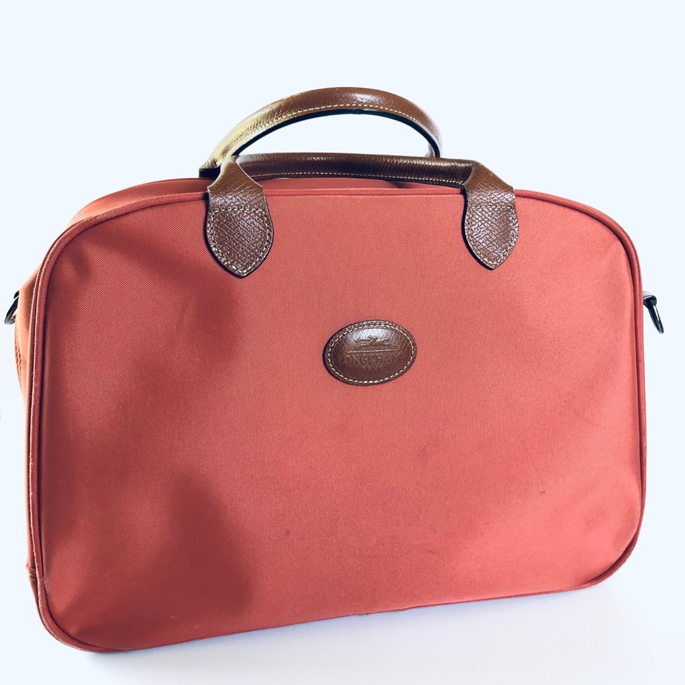 Longchamp Le Pliage carry-on computer bag